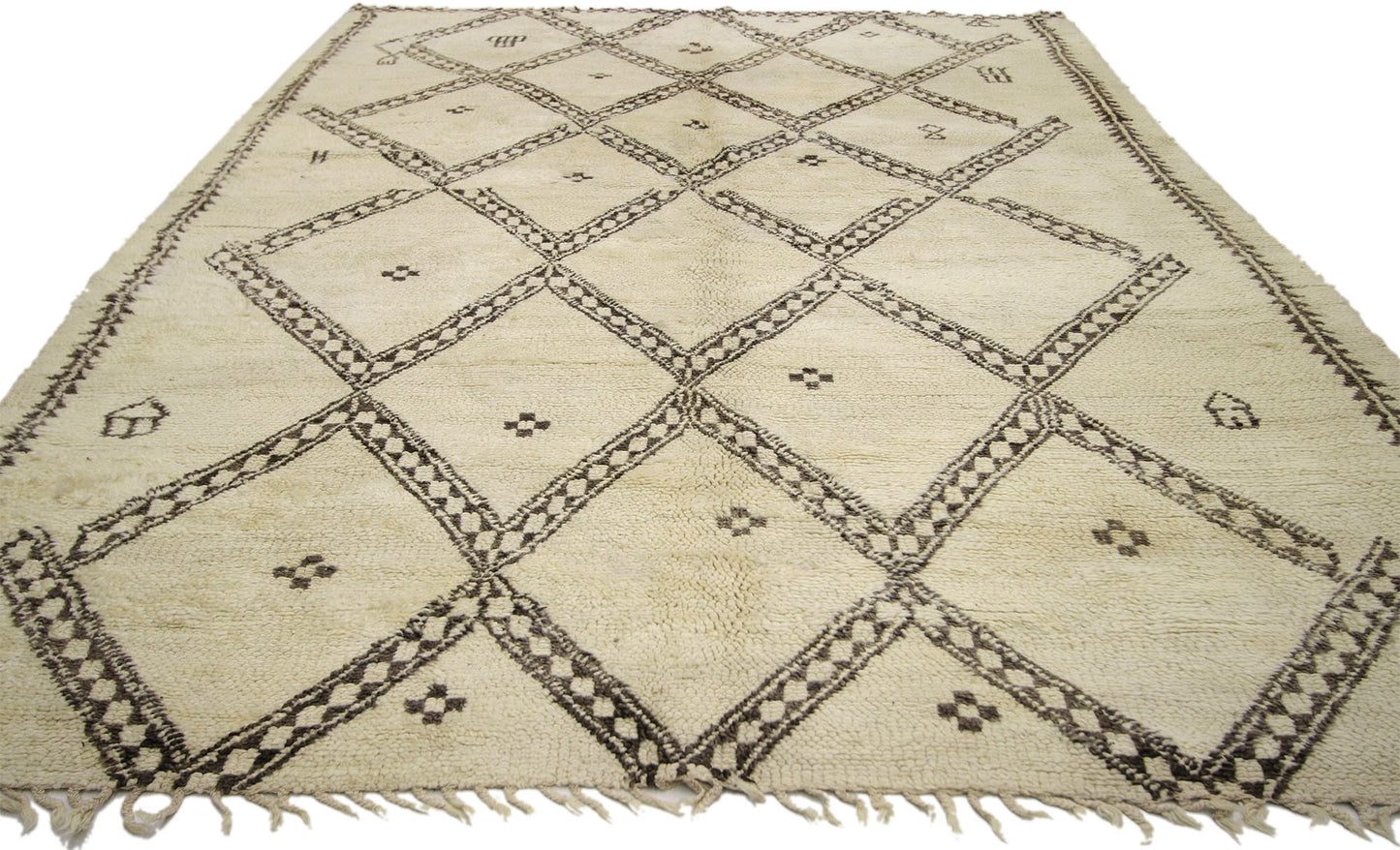 6 x 9 Vintage Moroccan Rug 20746