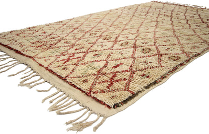 5 x 9 Vintage Moroccan Azilal Rug 20747