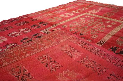7 x 10 Vintage Moroccan Rug 20748