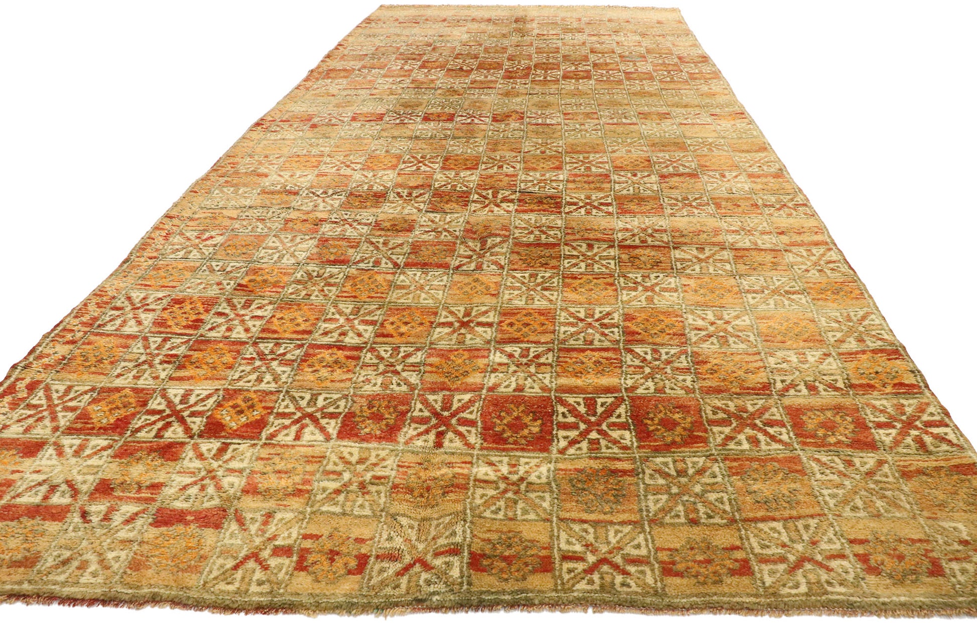 5 x 13 Vintage Beni MGuild Moroccan Rug 20751