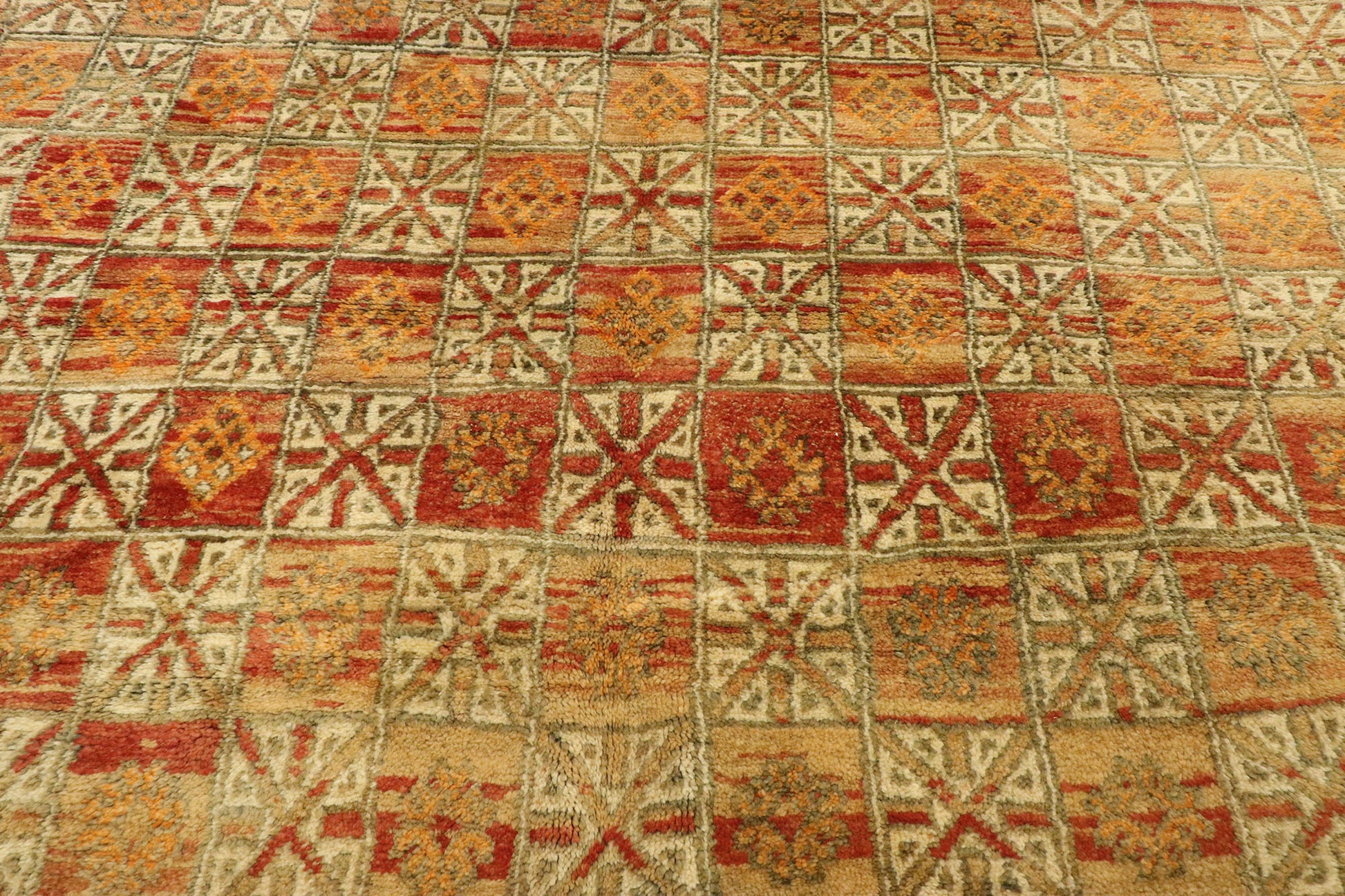 5 x 13 Vintage Beni MGuild Moroccan Rug 20751
