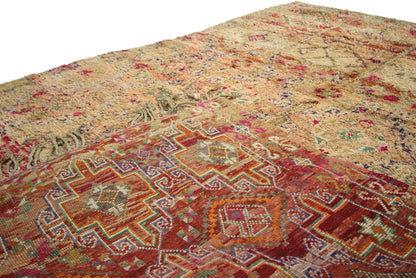 7 x 9 Vintage Moroccan Rug 20754
