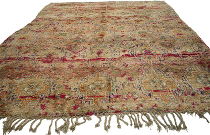 7 x 9 Vintage Moroccan Rug 20754
