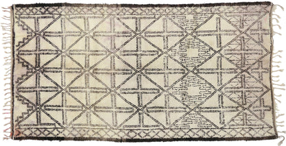 7 x 13 Vintage Beni MGuild Moroccan Rug 20759