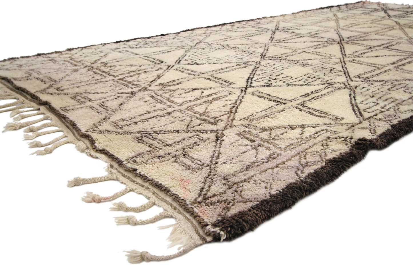 7 x 13 Vintage Beni MGuild Moroccan Rug 20759
