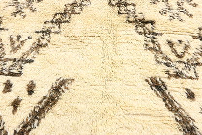 6 x 10 Vintage Moroccan Beni Ourain Rug 20773