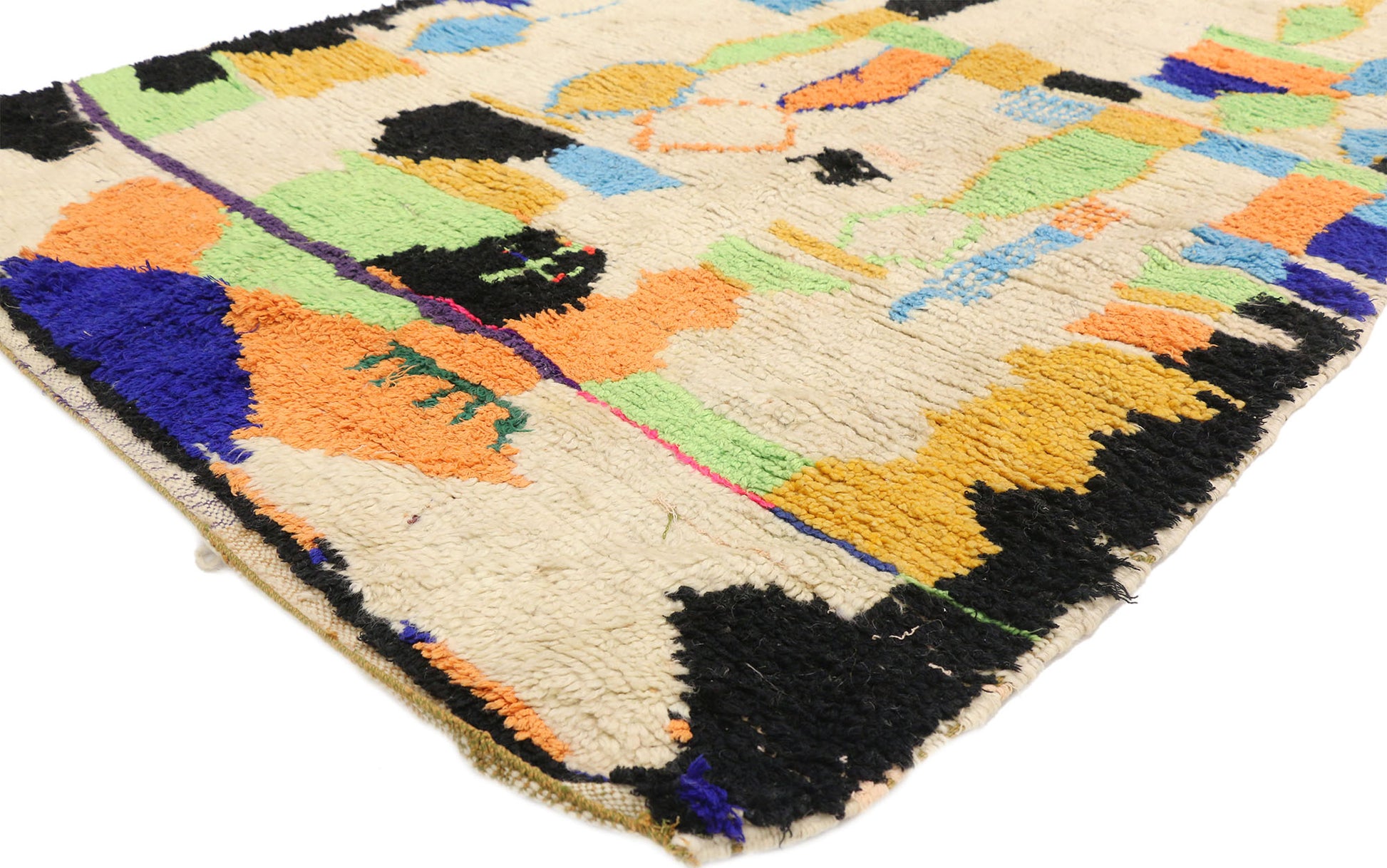 4 x 7 Vintage Moroccan Rug 20774