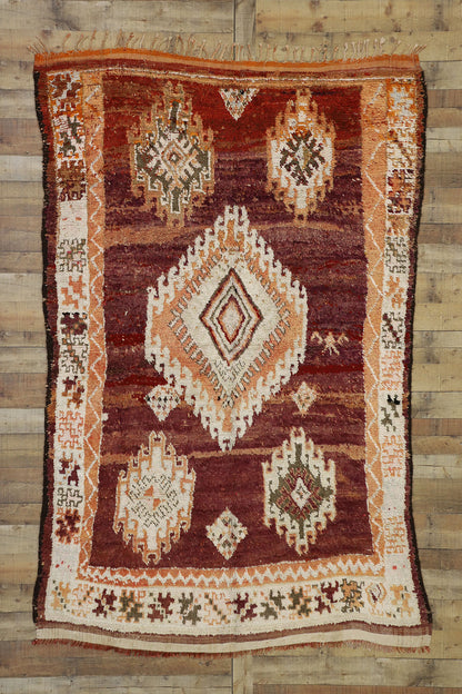 6 x 9 Vintage Moroccan Rug 20778