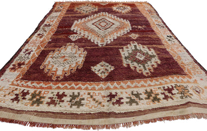 6 x 9 Vintage Moroccan Rug 20778
