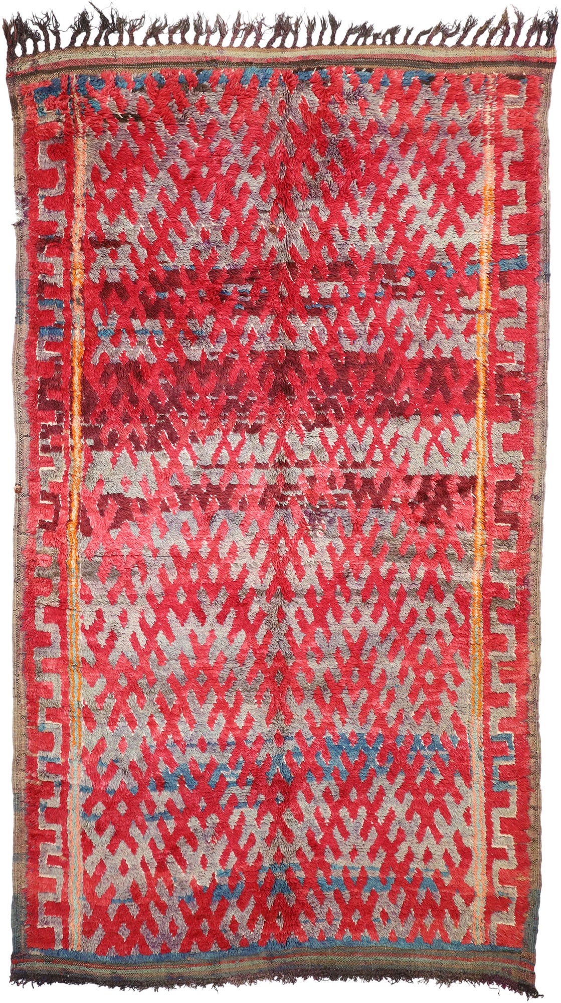 7 x 11 Vintage Moroccan Rug 20780