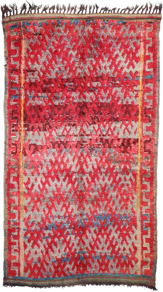 7 x 11 Vintage Moroccan Rug 20780