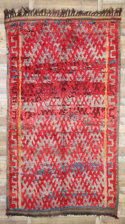 7 x 11 Vintage Moroccan Rug 20780