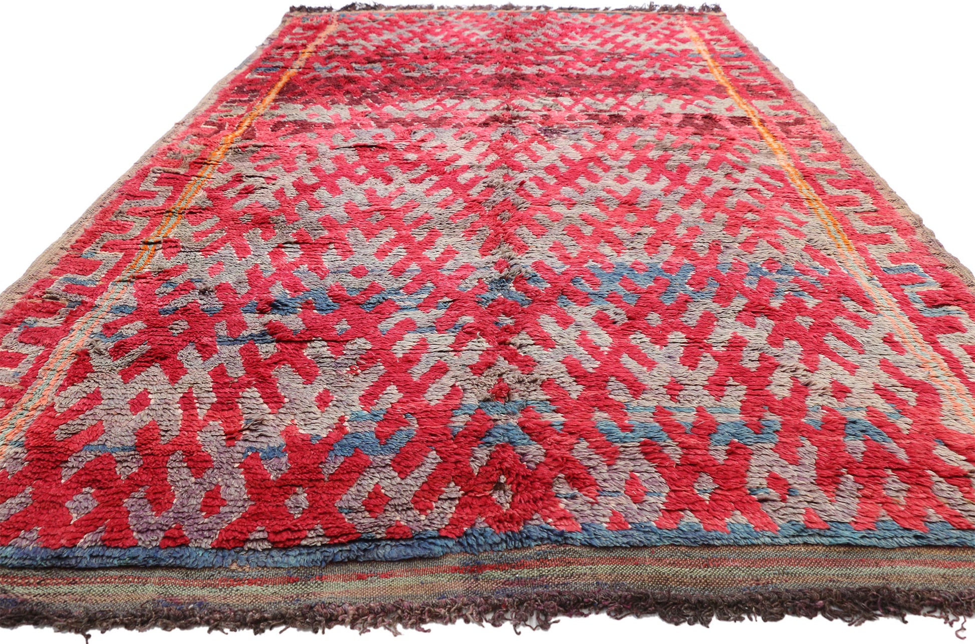 7 x 11 Vintage Moroccan Rug 20780