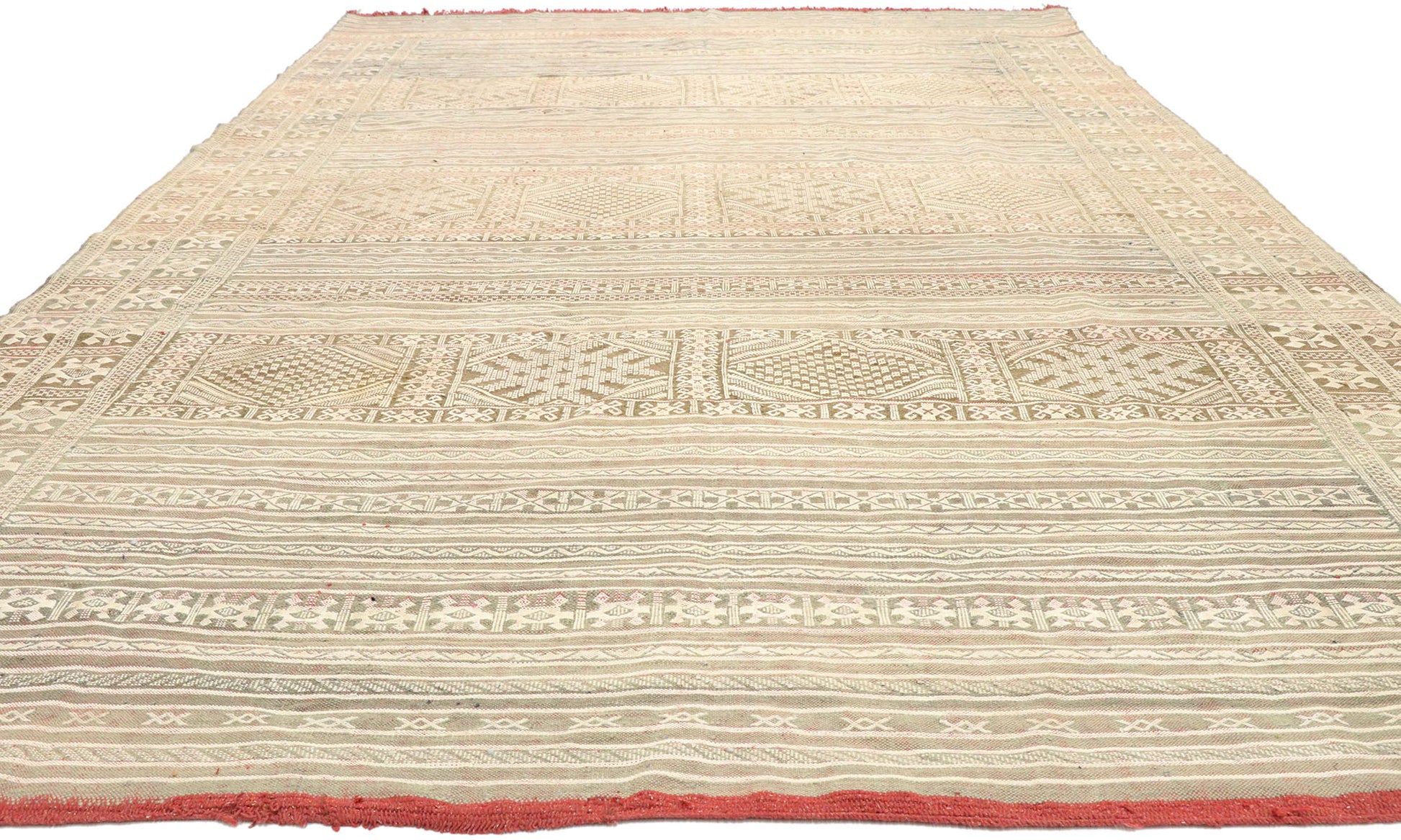 7 x 11 Vintage Moroccan Kilim Rug 20782