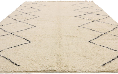 7 x 11 Contemporary Moroccan Rug 20783