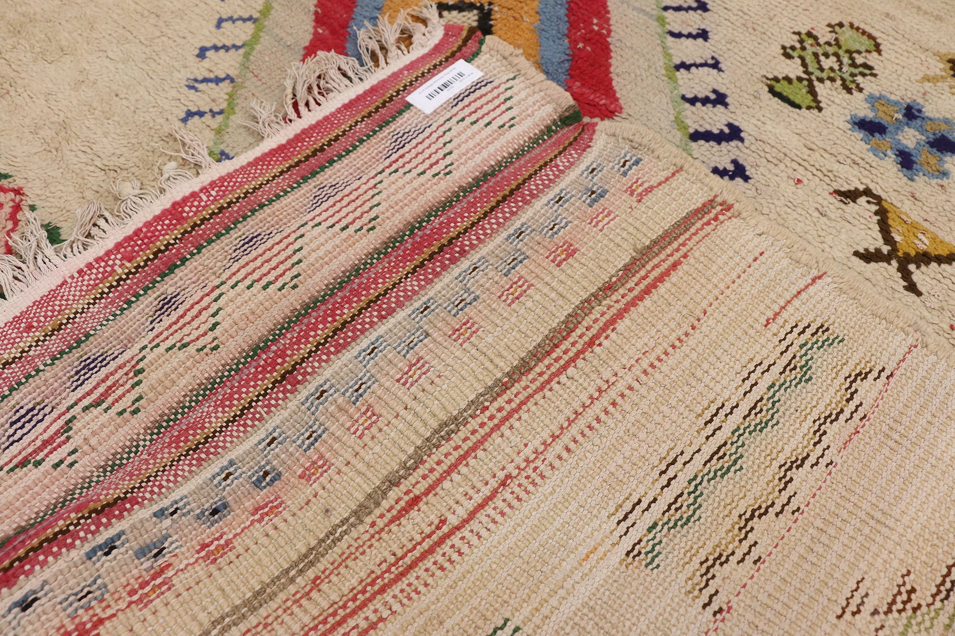 6 x 6 Vintage Moroccan Rug 20792