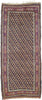 4 x 10 Antique Persian Kurdish Runner 20795