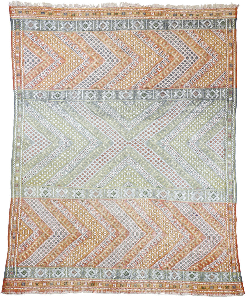 8 x 10 Vintage Kilim Rug 20800