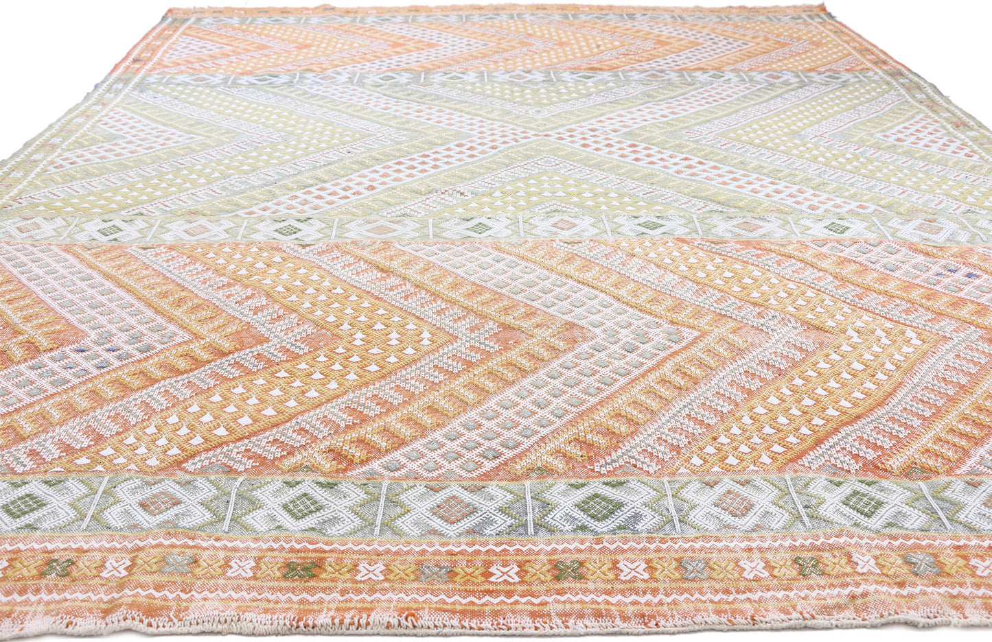 8 x 10 Vintage Kilim Rug 20800