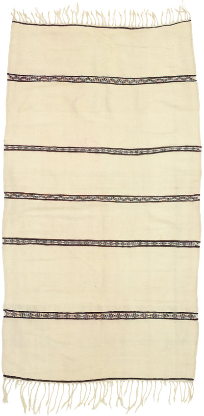 3 x 6 Vintage Moroccan Kilim Rug 20817