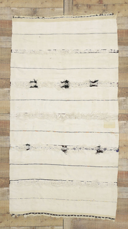 4 x 7 Vintage Moroccan Kilim Rug 20818