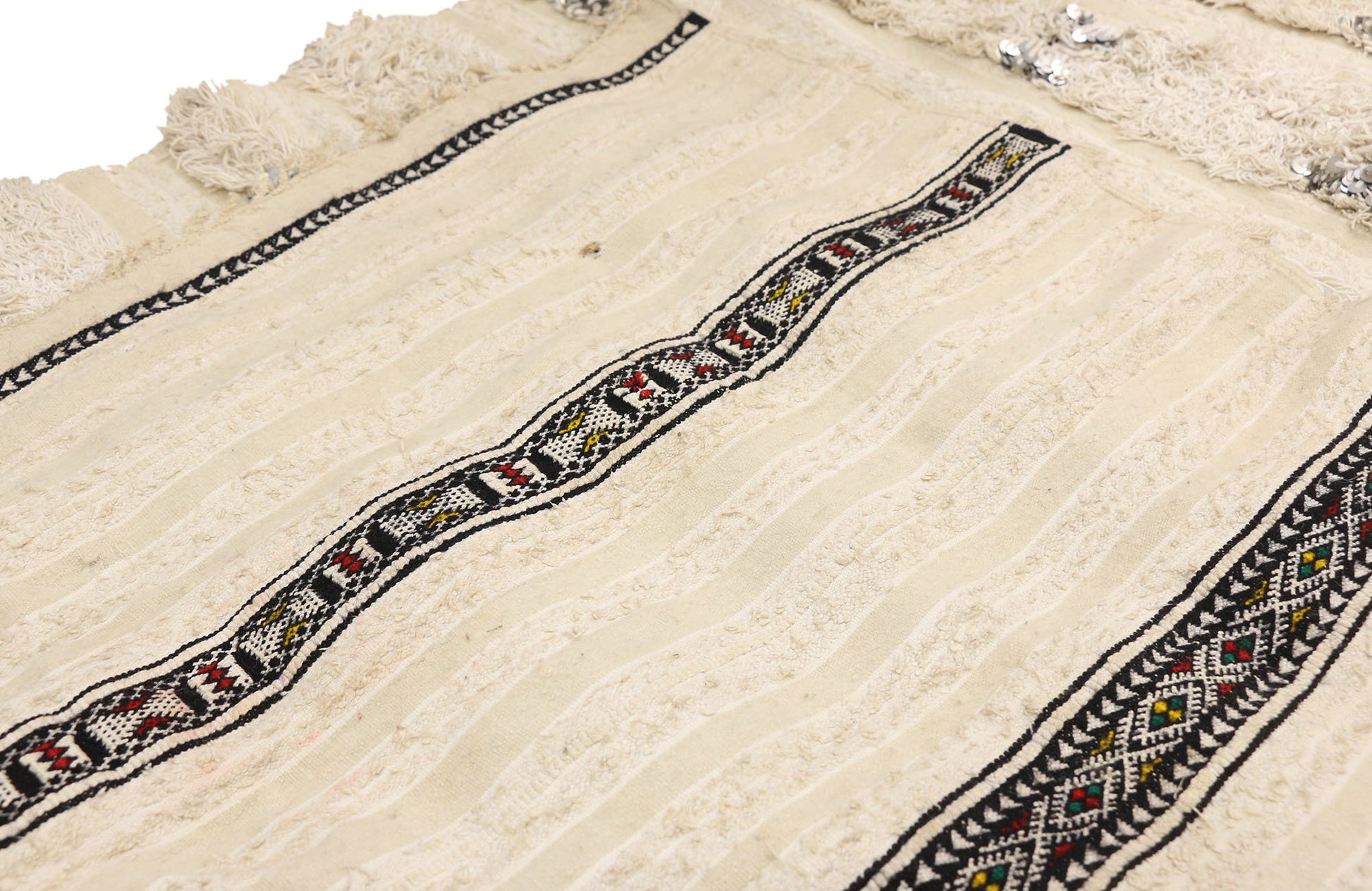 4 x 7 Vintage Handira Kilim Rug 20821