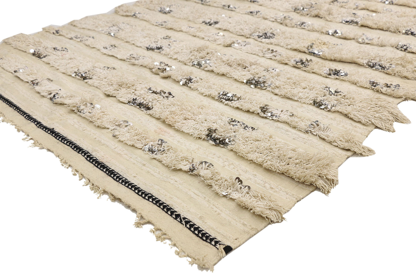 4 x 7 Vintage Handira Kilim Rug 20821