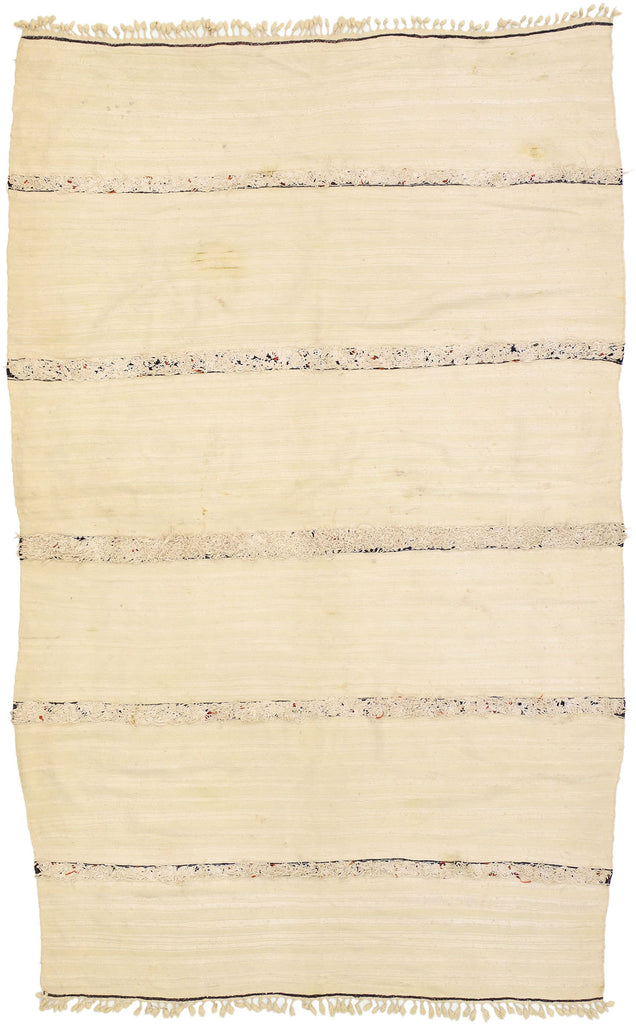 4 x 6 Vintage Handira Kilim Rug 20827