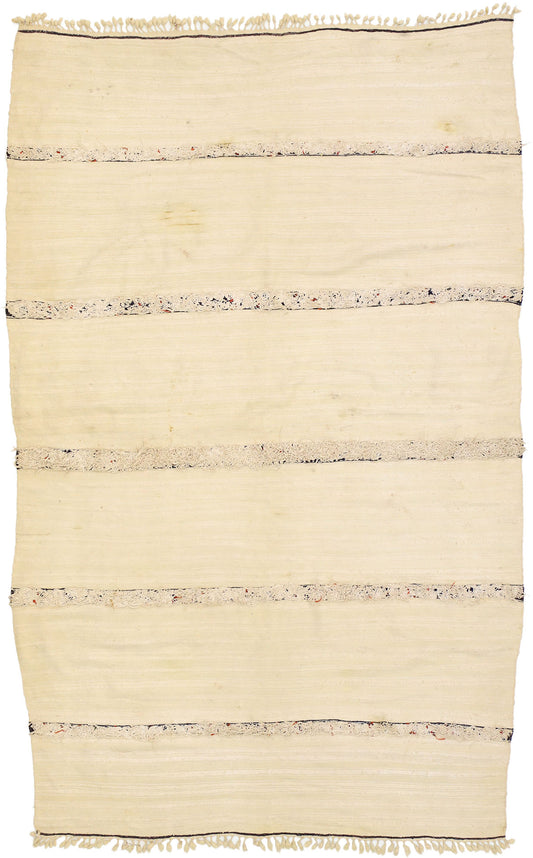 4 x 6 Vintage Handira Kilim Rug 20827