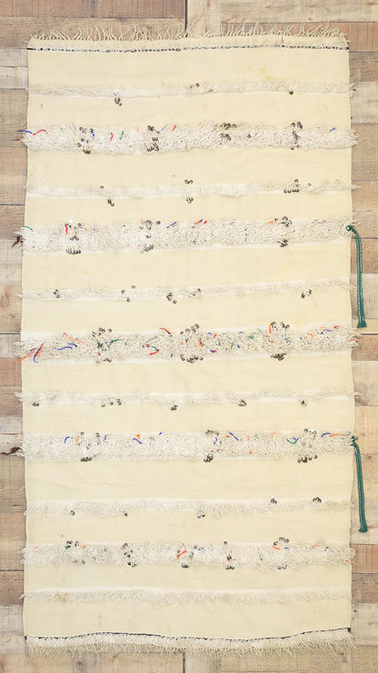 3 x 5 Vintage Handira Kilim Rug 20831