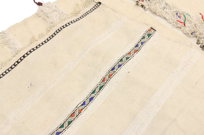 3 x 5 Vintage Handira Kilim Rug 20831