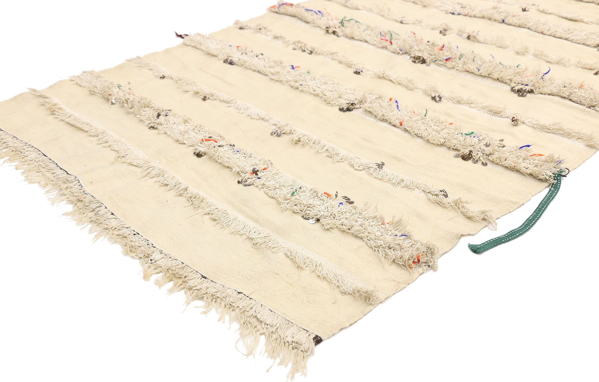 3 x 5 Vintage Handira Kilim Rug 20831