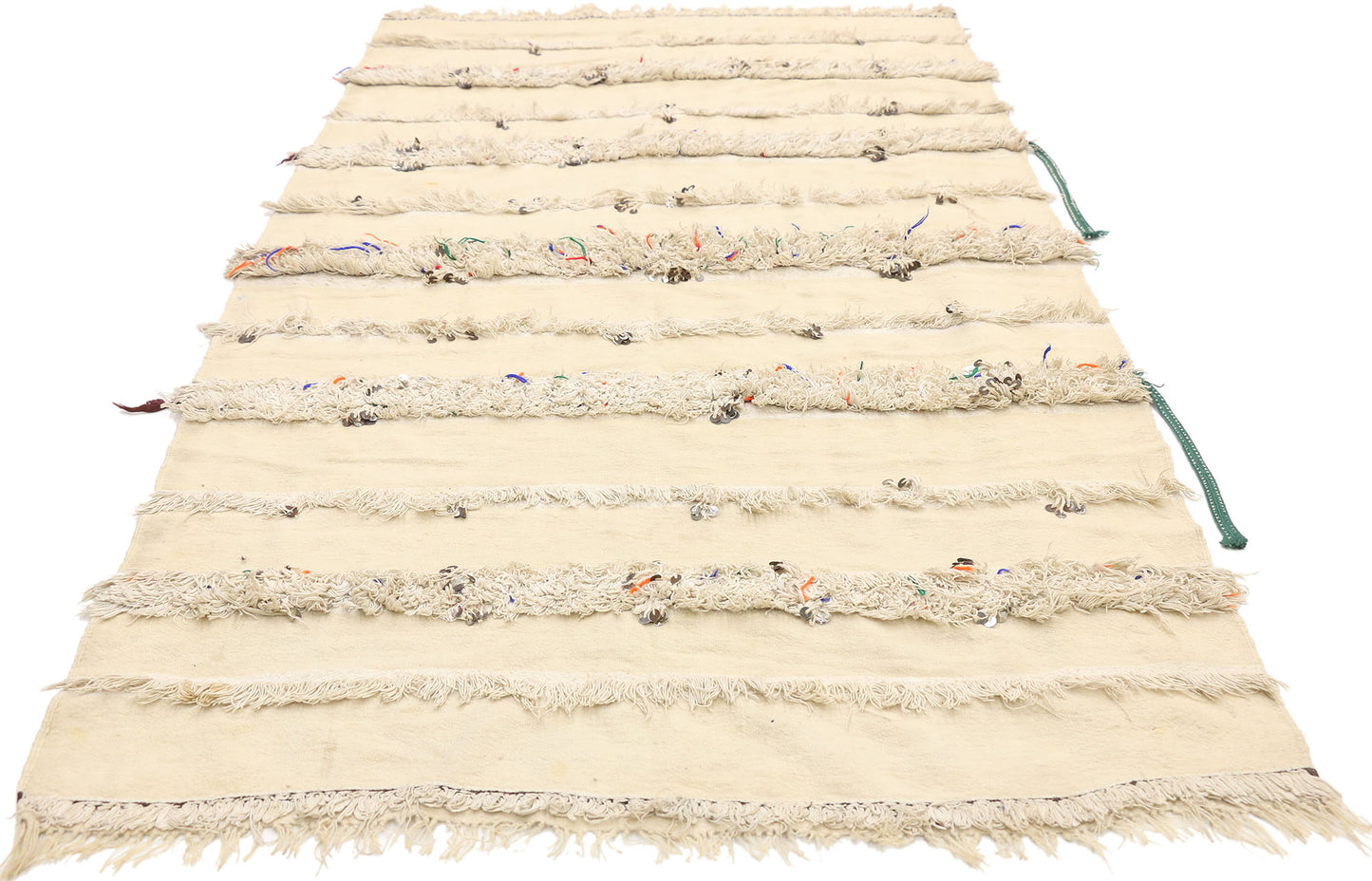 3 x 5 Vintage Handira Kilim Rug 20831