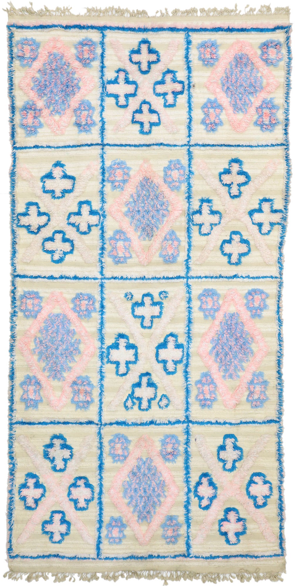 5 x 10 Vintage Moroccan Rug 20832