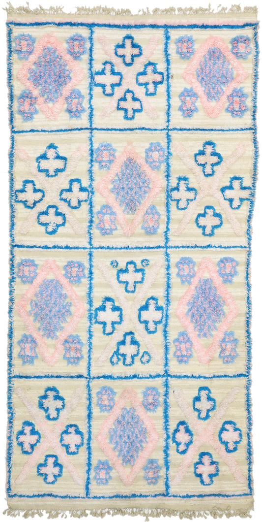 5 x 10 Vintage Moroccan Rug 20832