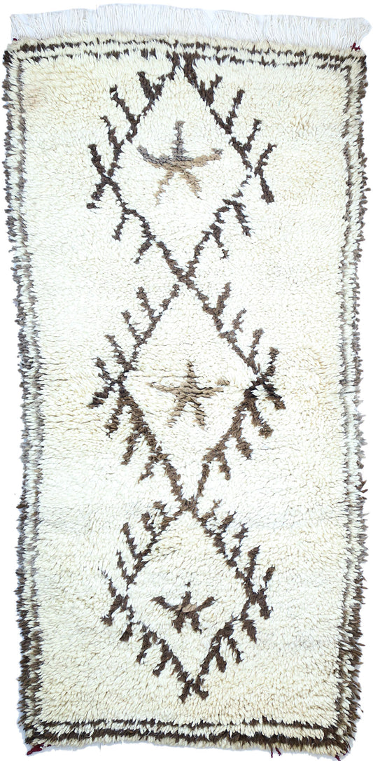 3 x 6 Vintage Moroccan Rug 20834