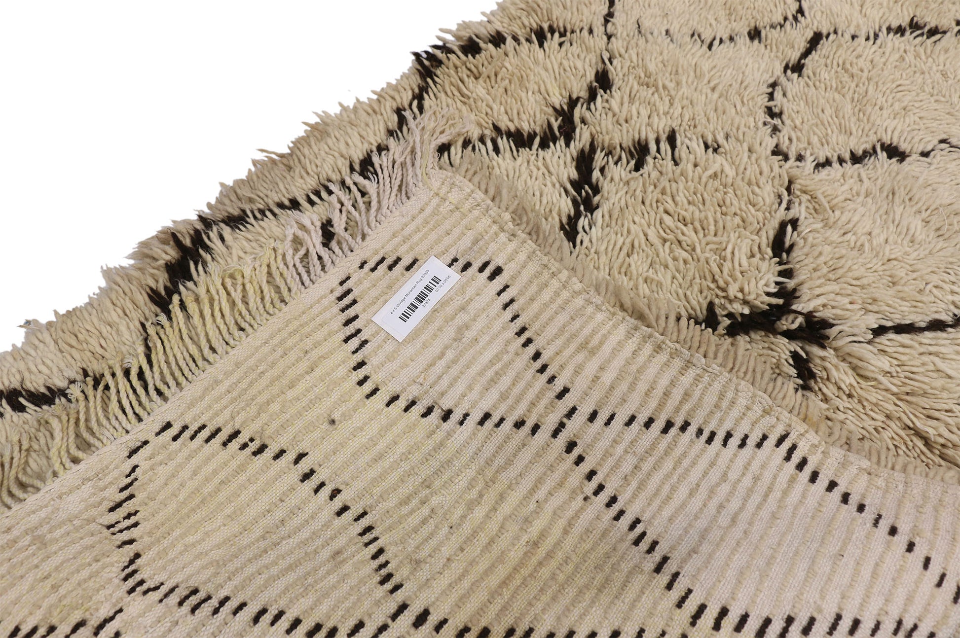 4 x 5 Vintage Moroccan Rug 20835