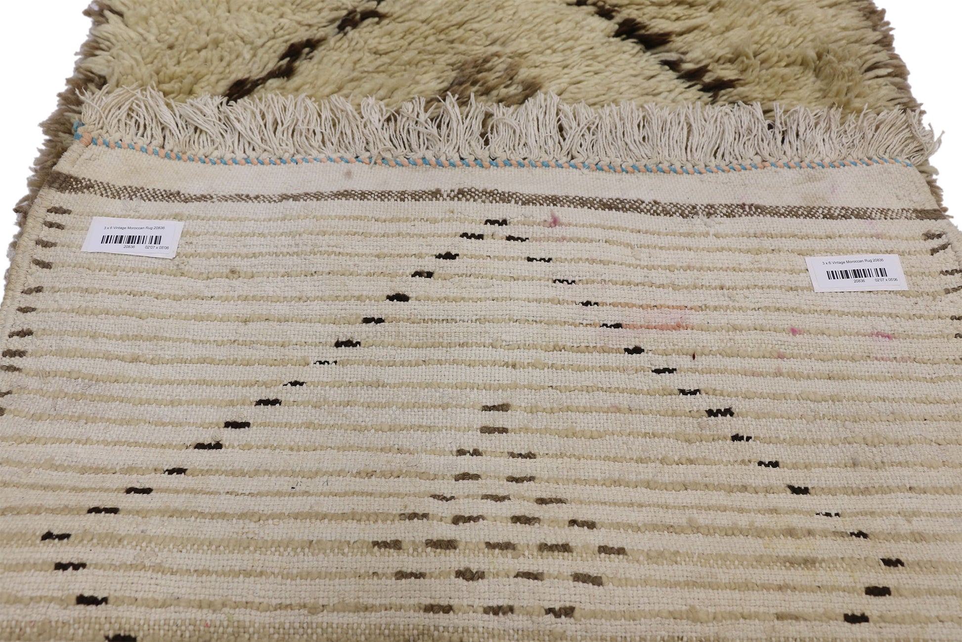 3 x 6 Vintage Moroccan Rug 20836