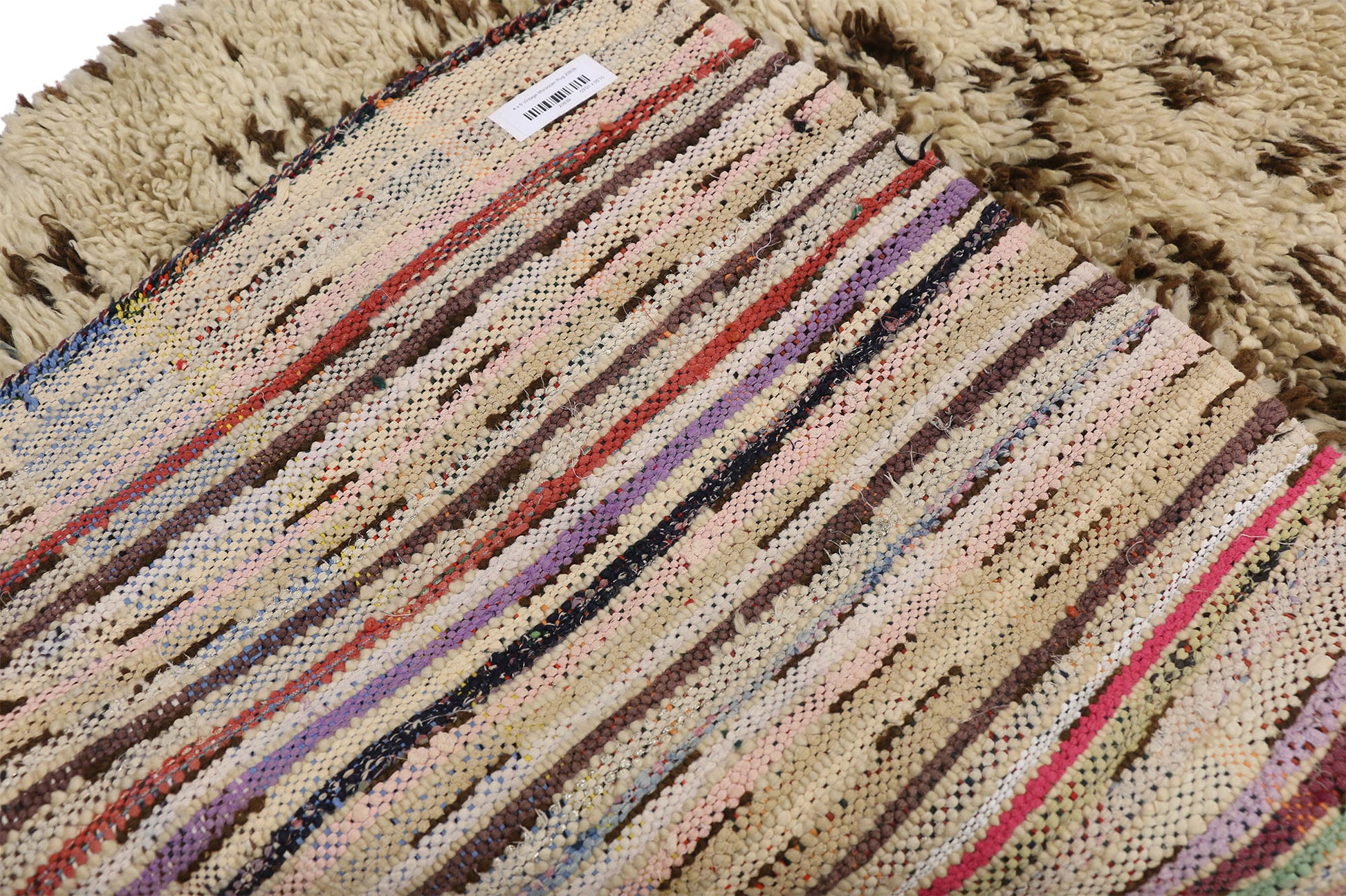 4 x 6 Vintage Moroccan Rug 20839