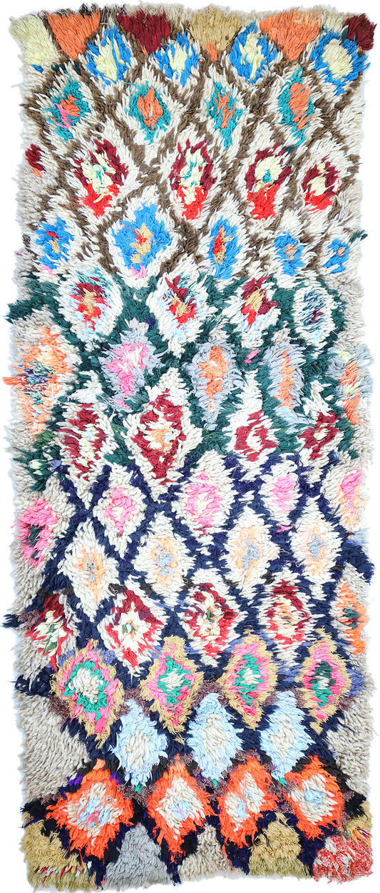 3 x 7 Vintage Moroccan Rug 20842