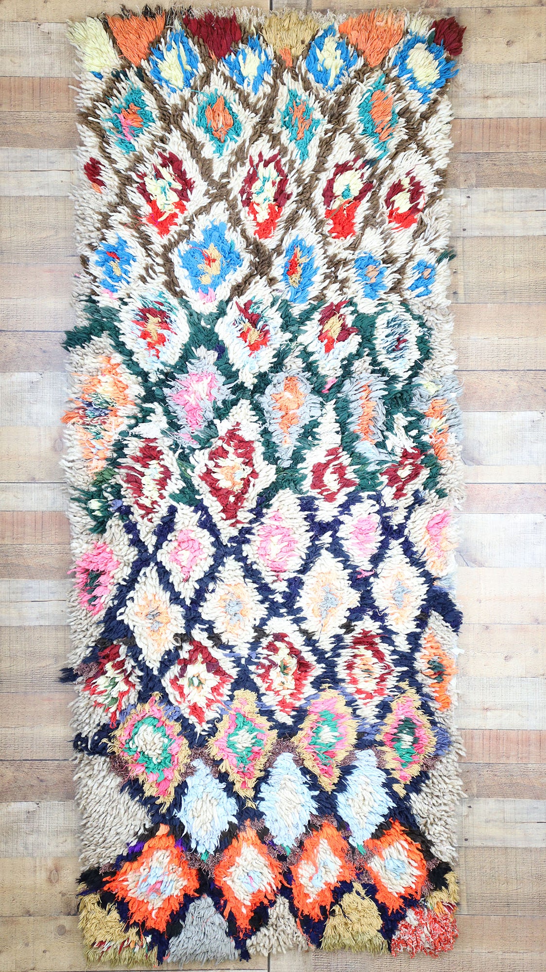 3 x 7 Vintage Moroccan Rug 20842