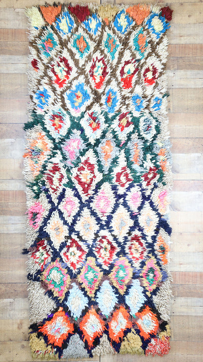 3 x 7 Vintage Moroccan Rug 20842