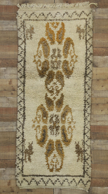 3 x 7 Vintage Moroccan Rug 20844
