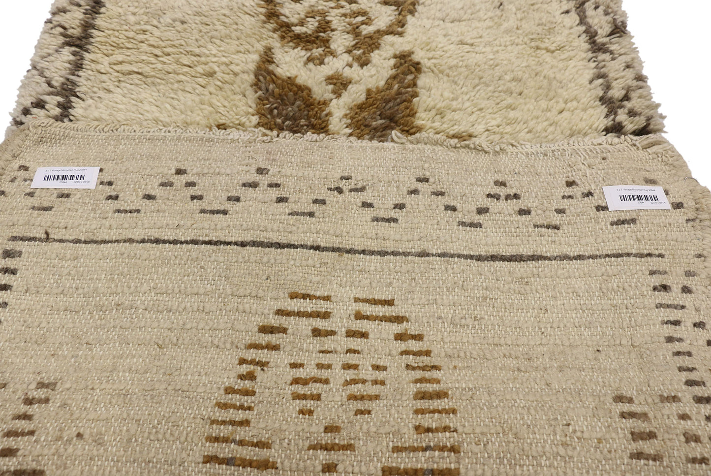 3 x 7 Vintage Moroccan Rug 20844
