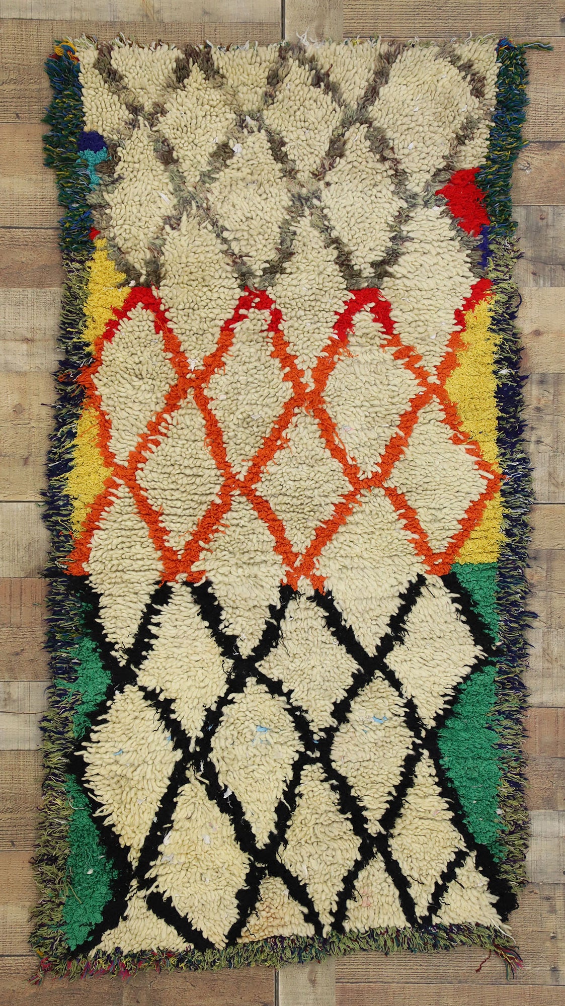 3 x 5 Vintage Moroccan Rug 20847