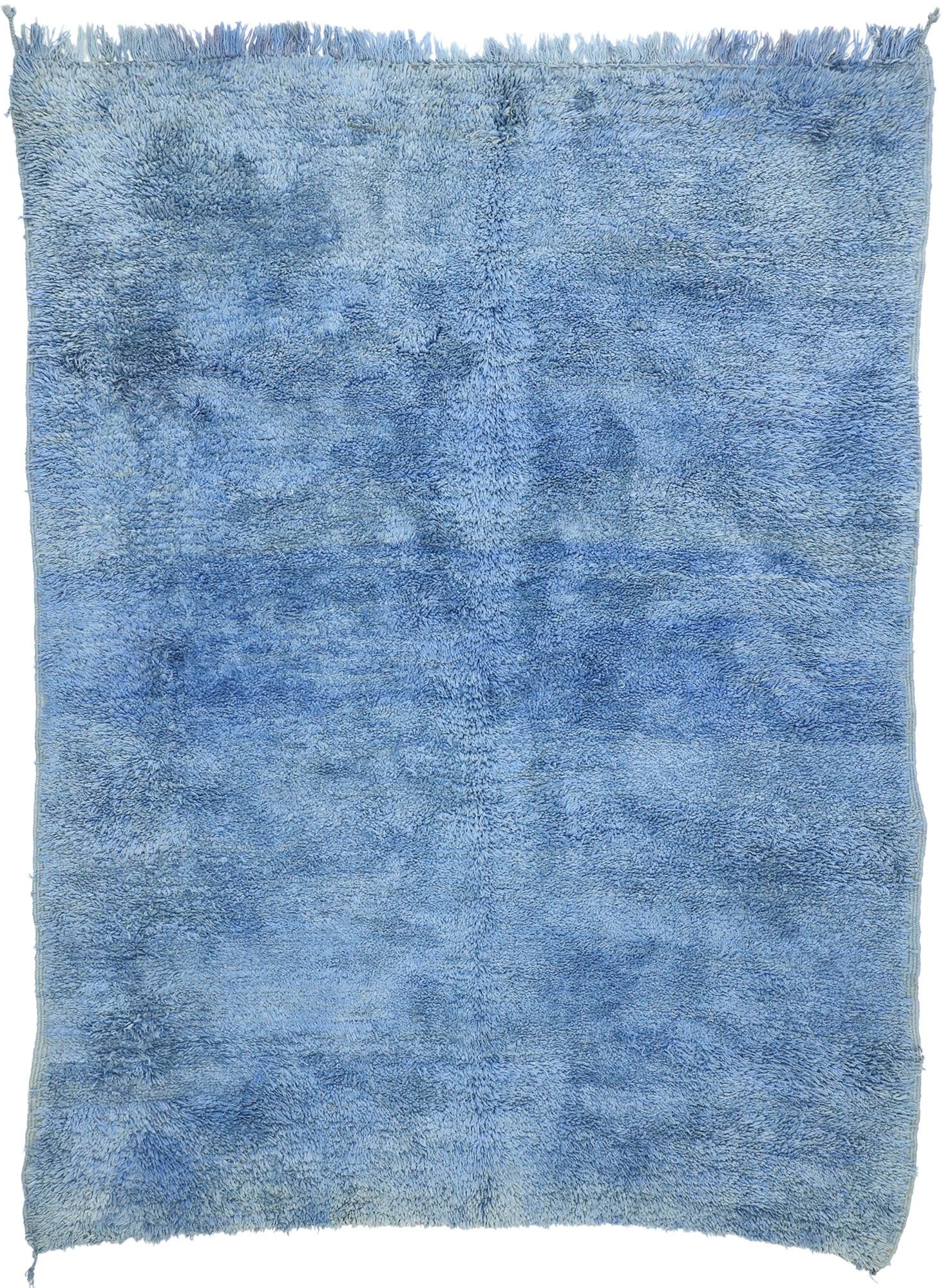 7 x 9 Vintage Moroccan Rug 20854
