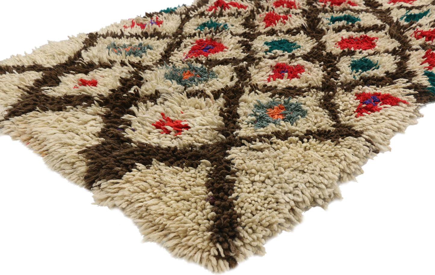 4 x 7 Vintage Moroccan Rug 20859