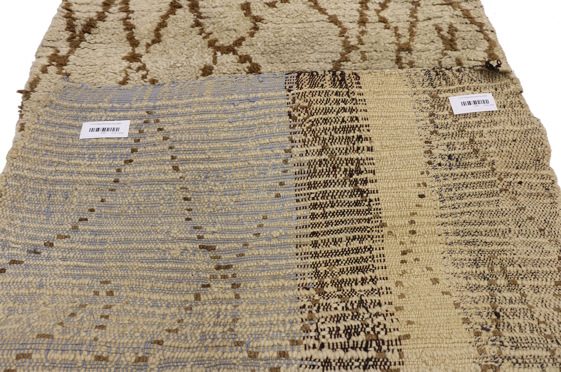 3 x 6 Vintage Moroccan Rug 20860