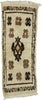 3 x 7 Vintage Neutral Moroccan Rug 20866