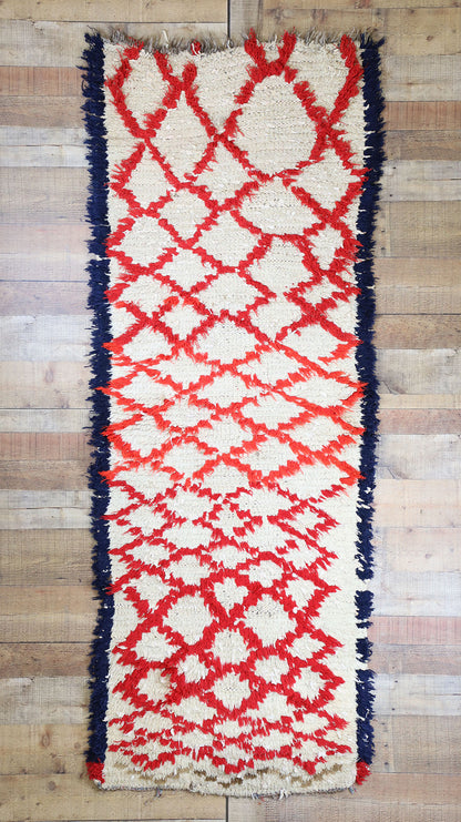 3 x 7 Vintage Moroccan Rug 20867